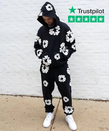 Flower tracksuit - Unisex Viraal bloemen Trainingspak