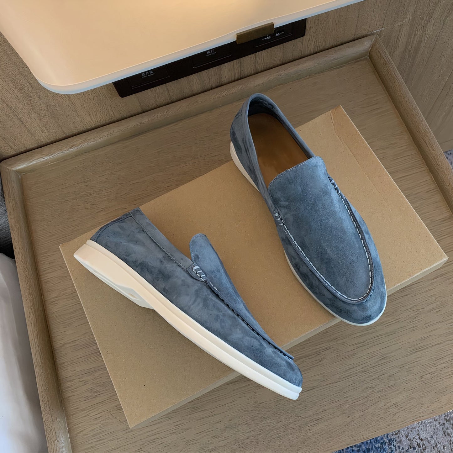 Marina - Suède Loafers