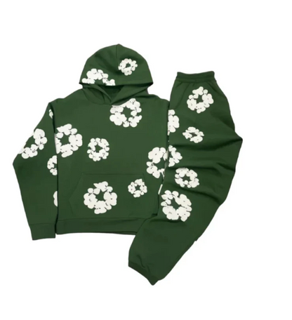 Flower tracksuit - Unisex Viraal bloemen Trainingspak